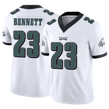 Youth Nike Philadelphia Eagles Jakorian Bennett White Vapor F.U.S.E. Jersey - Limited