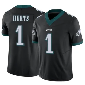 Youth Nike Philadelphia Eagles Jalen Hurts Black Vapor F.U.S.E. Jersey - Limited