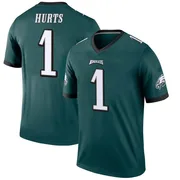 Youth Nike Philadelphia Eagles Jalen Hurts Green Jersey - Legend