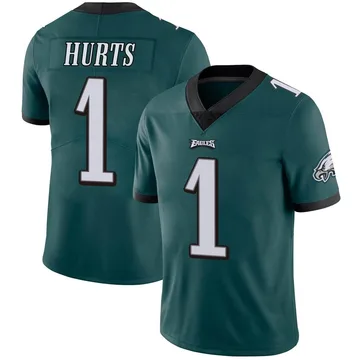 Youth Nike Philadelphia Eagles Jalen Hurts Green Midnight Team Color Vapor Untouchable Jersey - Limited