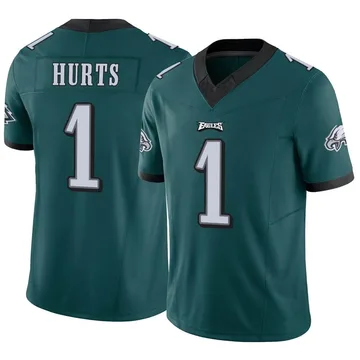 Youth Nike Philadelphia Eagles Jalen Hurts Green Vapor F.U.S.E. Jersey - Limited