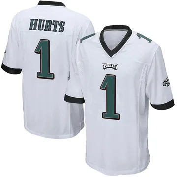 Youth Nike Philadelphia Eagles Jalen Hurts White Jersey - Game