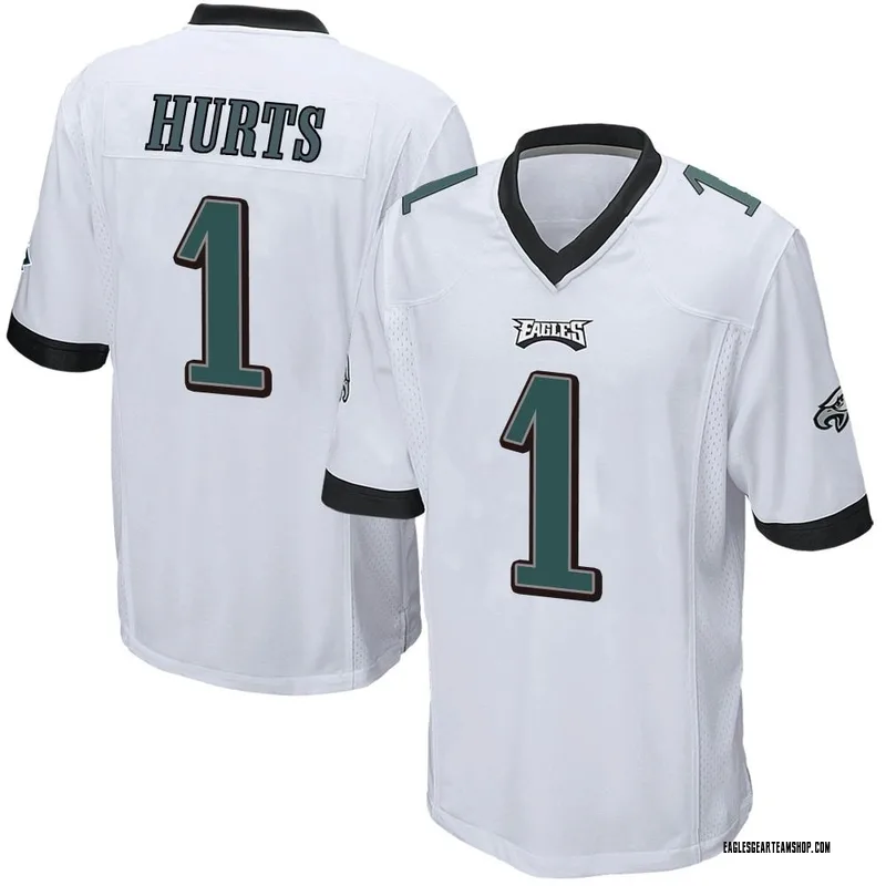 Youth Nike Philadelphia Eagles Jalen Hurts White Jersey - Game