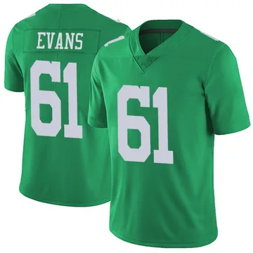 Youth Nike Philadelphia Eagles Joe Evans Green Vapor Untouchable Jersey - Limited