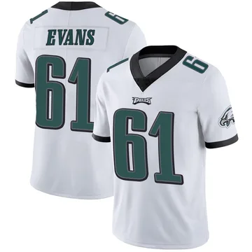Youth Nike Philadelphia Eagles Joe Evans White Vapor Untouchable Jersey - Limited