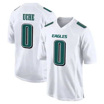 Youth Nike Philadelphia Eagles Joshua Uche White Tundra Fashion Jersey - Game