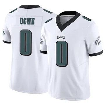 Youth Nike Philadelphia Eagles Joshua Uche White Vapor F.U.S.E. Jersey - Limited