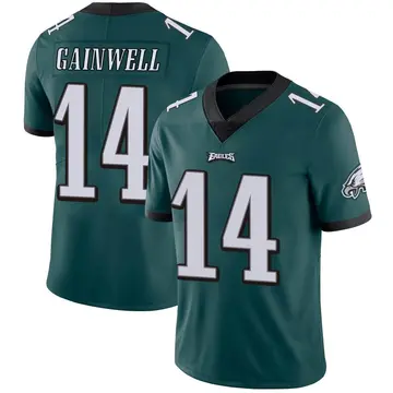Youth Nike Philadelphia Eagles Kenneth Gainwell Green Midnight Team Color Vapor Untouchable Jersey - Limited