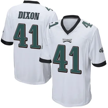 Youth Nike Philadelphia Eagles Lance Dixon White Jersey - Game