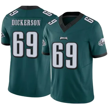 Youth Nike Philadelphia Eagles Landon Dickerson Green Vapor F.U.S.E. Jersey - Limited