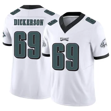 Youth Nike Philadelphia Eagles Landon Dickerson White Vapor F.U.S.E. Jersey - Limited