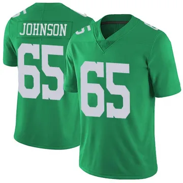Youth Nike Philadelphia Eagles Lane Johnson Green Vapor Untouchable Jersey - Limited