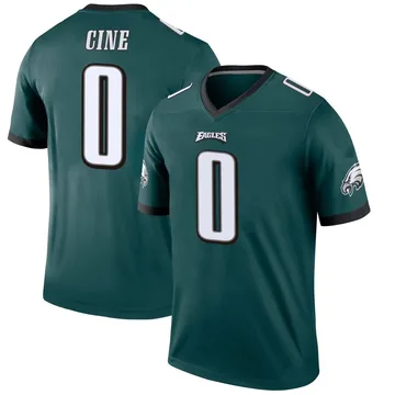 Youth Nike Philadelphia Eagles Lewis Cine Green Jersey - Legend