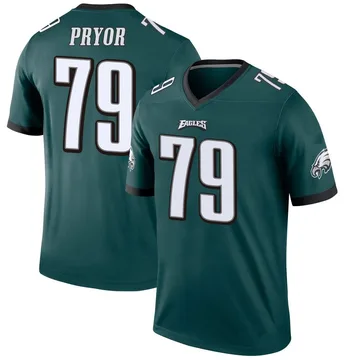 Youth Nike Philadelphia Eagles Matt Pryor Green Jersey - Legend