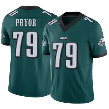 Youth Nike Philadelphia Eagles Matt Pryor Green Vapor F.U.S.E. Jersey - Limited