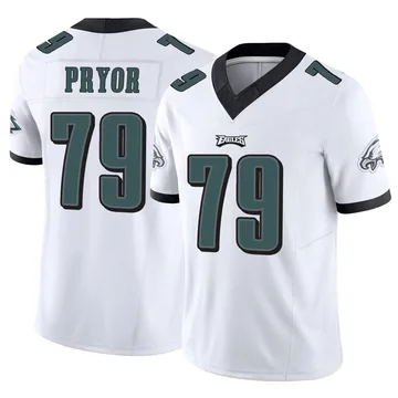 Youth Nike Philadelphia Eagles Matt Pryor White Vapor F.U.S.E. Jersey - Limited
