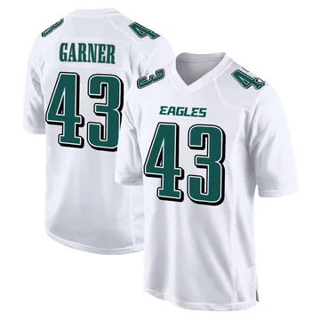 Youth Nike Philadelphia Eagles Mekhi Garner White Tundra Fashion Jersey - Game