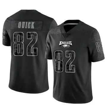 Youth Nike Philadelphia Eagles Mike Quick Black Reflective Jersey - Limited