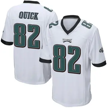 Youth Nike Philadelphia Eagles Mike Quick White Jersey - Game