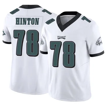 Youth Nike Philadelphia Eagles Myles Hinton White Vapor F.U.S.E. Jersey - Limited