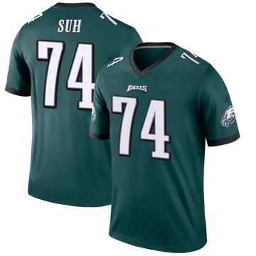 Youth Nike Philadelphia Eagles Ndamukong Suh Green Jersey - Legend