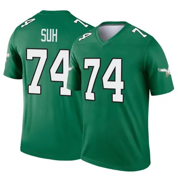 Youth Nike Philadelphia Eagles Ndamukong Suh Green Kelly Alternate Jersey - Legend