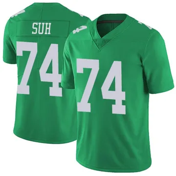 Youth Nike Philadelphia Eagles Ndamukong Suh Green Vapor Untouchable Jersey - Limited