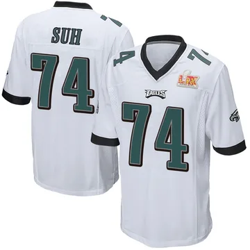 Youth Nike Philadelphia Eagles Ndamukong Suh White Super Bowl LIX Jersey - Game