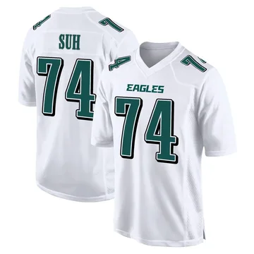 Youth Nike Philadelphia Eagles Ndamukong Suh White Tundra Fashion Jersey - Game