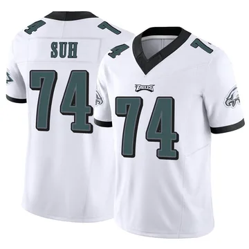 Youth Nike Philadelphia Eagles Ndamukong Suh White Vapor F.U.S.E. Jersey - Limited