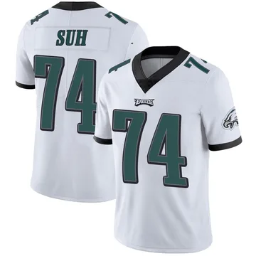Youth Nike Philadelphia Eagles Ndamukong Suh White Vapor Untouchable Jersey - Limited