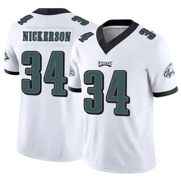 Youth Nike Philadelphia Eagles Parry Nickerson White Vapor F.U.S.E. Jersey - Limited
