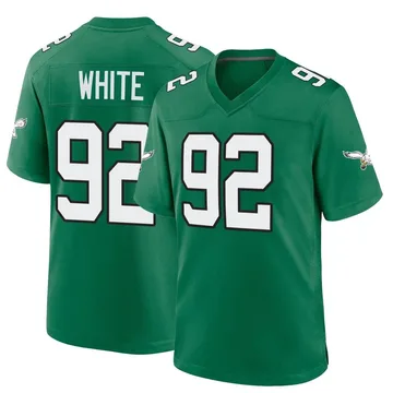 Youth Nike Philadelphia Eagles Reggie White Green Kelly Alternate Jersey - Game