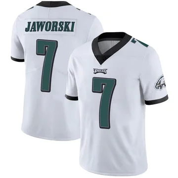 Youth Nike Philadelphia Eagles Ron Jaworski White Vapor Untouchable Jersey - Limited