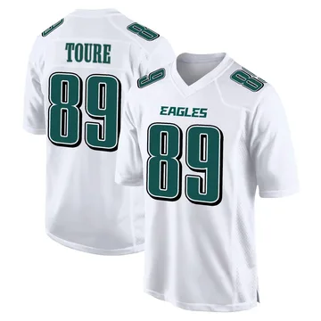 Youth Nike Philadelphia Eagles Samori Toure White Tundra Fashion Jersey - Game