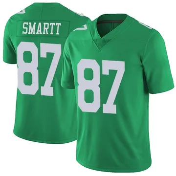 Youth Nike Philadelphia Eagles Stone Smartt Green Vapor Untouchable Jersey - Limited