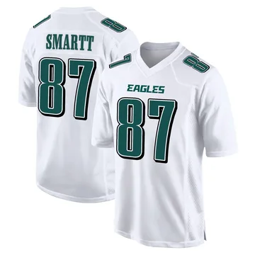 Youth Nike Philadelphia Eagles Stone Smartt White Tundra Fashion Jersey - Game