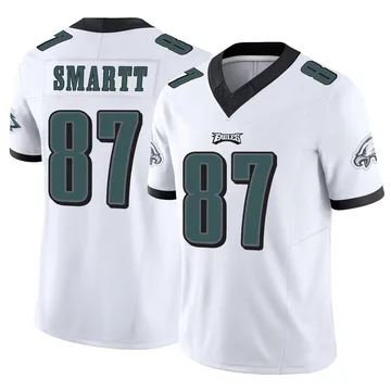 Youth Nike Philadelphia Eagles Stone Smartt White Vapor F.U.S.E. Jersey - Limited