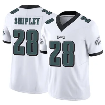Youth Nike Philadelphia Eagles Will Shipley White Vapor F.U.S.E. Jersey - Limited