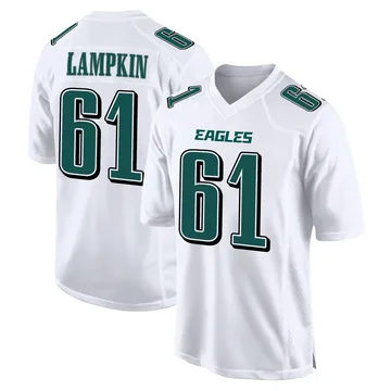 Youth Nike Philadelphia Eagles Willie Lampkin White Tundra Fashion Jersey - Game