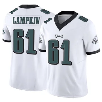 Youth Nike Philadelphia Eagles Willie Lampkin White Vapor F.U.S.E. Jersey - Limited