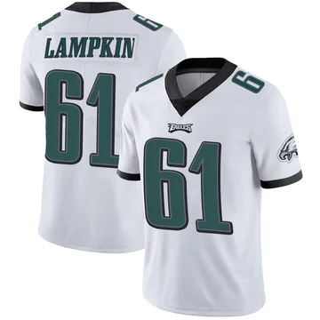 Youth Nike Philadelphia Eagles Willie Lampkin White Vapor Untouchable Jersey - Limited