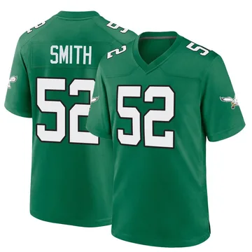 Youth Nike Philadelphia Eagles Za'Darius Smith Green Kelly Alternate Jersey - Game