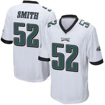 Youth Nike Philadelphia Eagles Za'Darius Smith White Jersey - Game