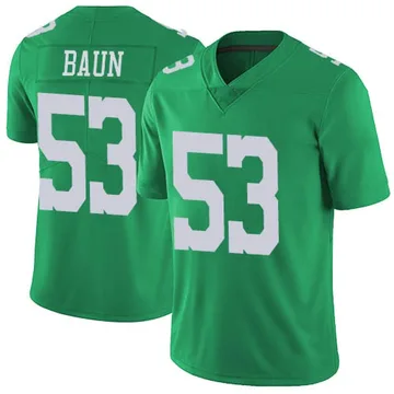 Youth Nike Philadelphia Eagles Zack Baun Green Vapor Untouchable Jersey - Limited