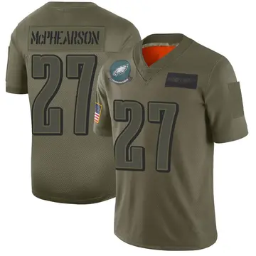 Youth Nike Philadelphia Eagles Zech McPhearson Camo 2019 Salute to Service Jersey - Limited